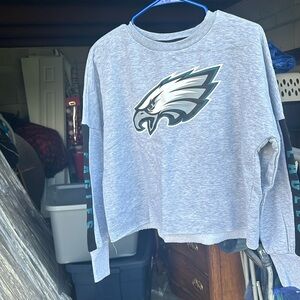 Philadelphia Eagles cropped sweater